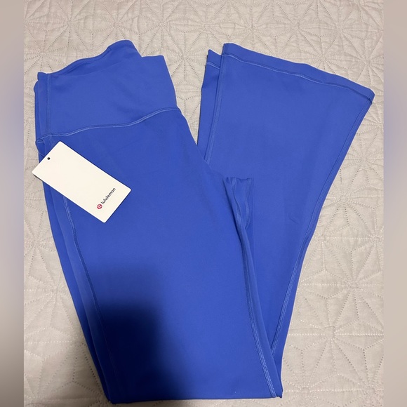 NWT Lululemon Align High Rise Flare Pant Size 14 Wild Indigo - Picture 3 of 7